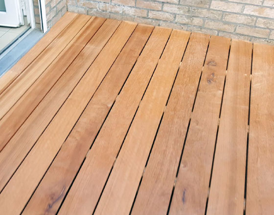 terrasse en bois