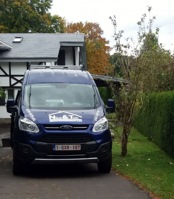 camionette nico et toit